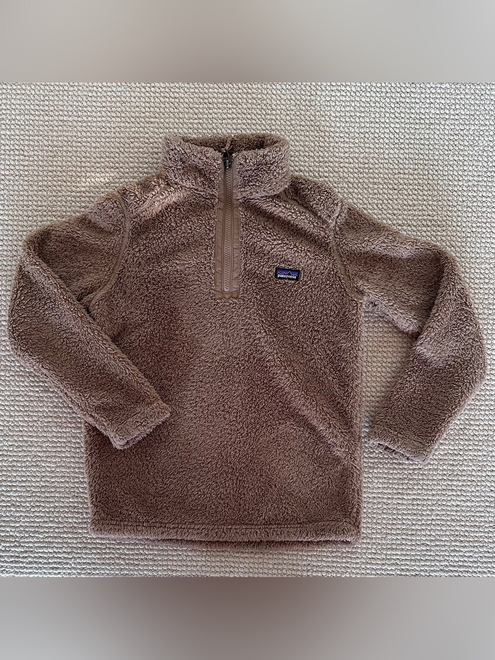 Patagonia Kids’ 1/4 Zip Fuzzy Fleece - Sz 12/L